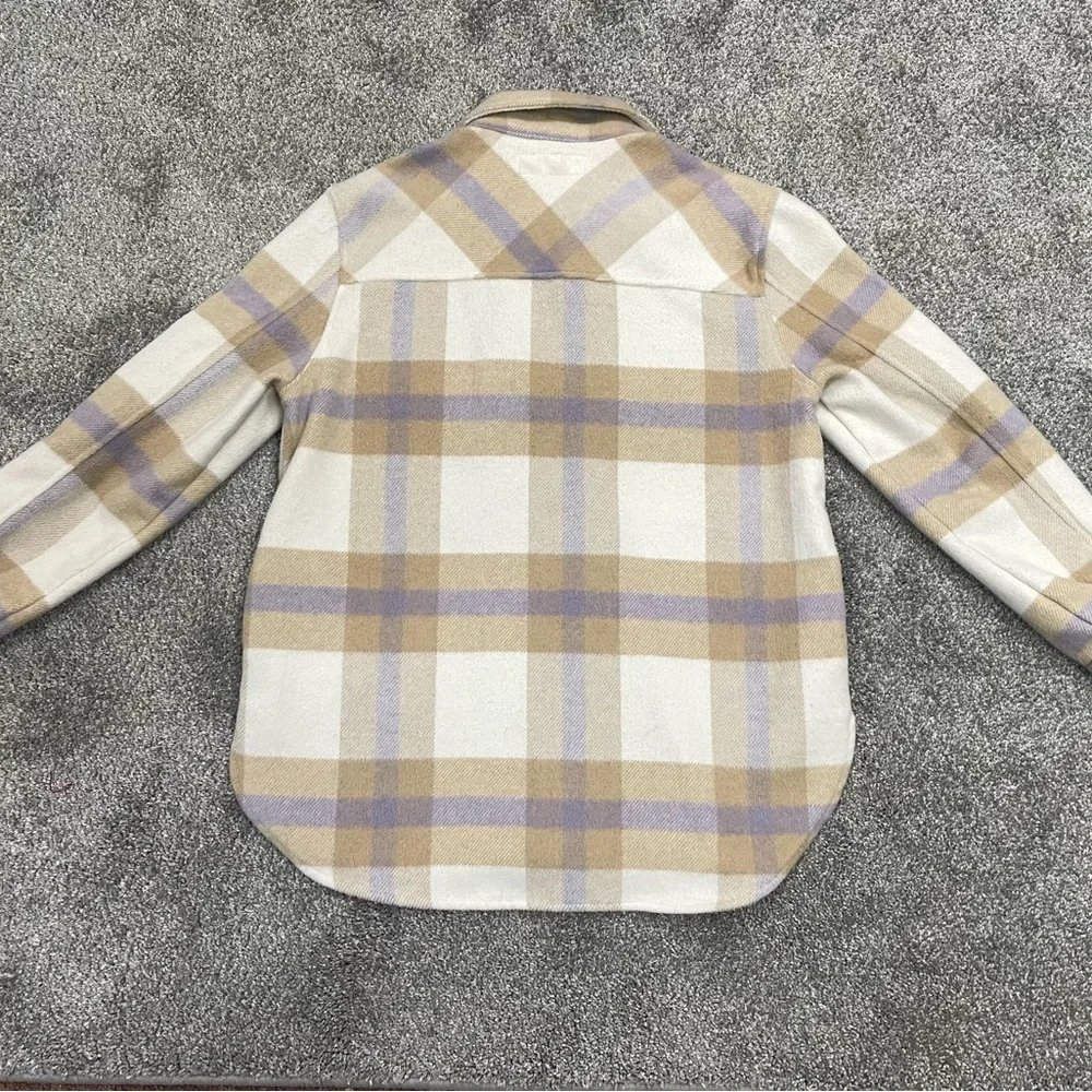 Blank NYC Mountain Top White Multi Plaid Shacket - Picture 14 of 16